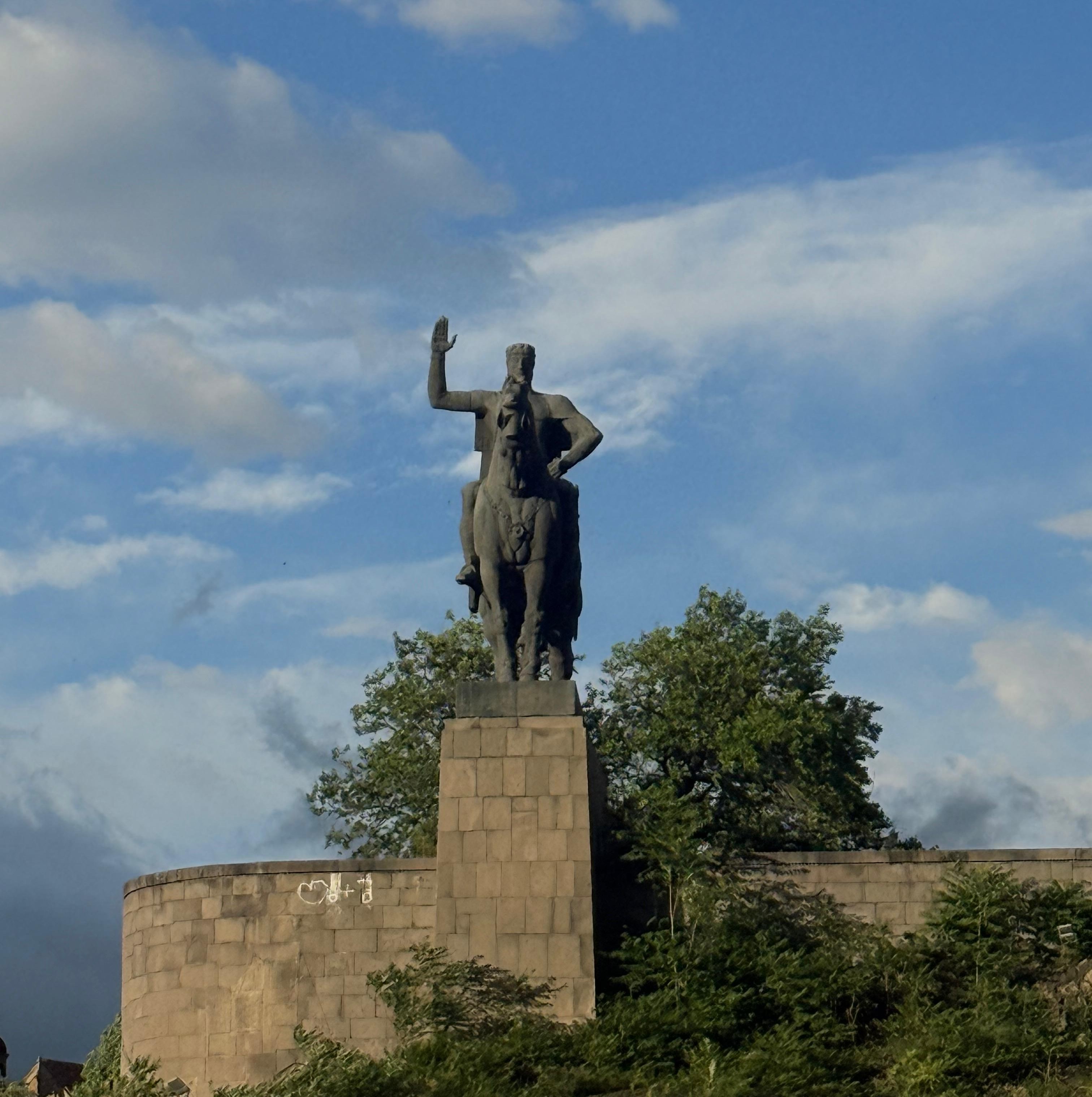 King Vakhtang Gorgasali statue in Tbilisi