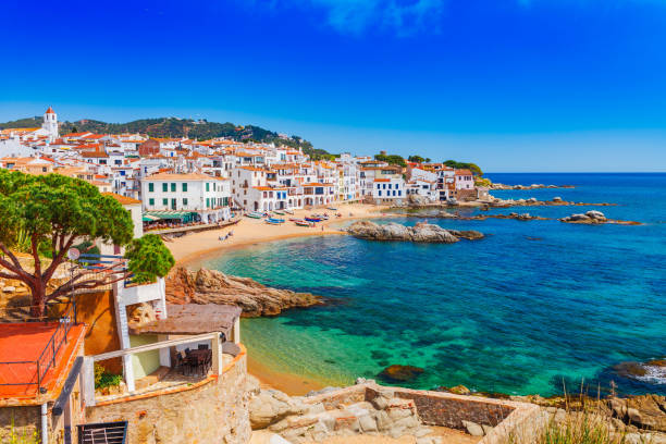 Colourful streets in Spain